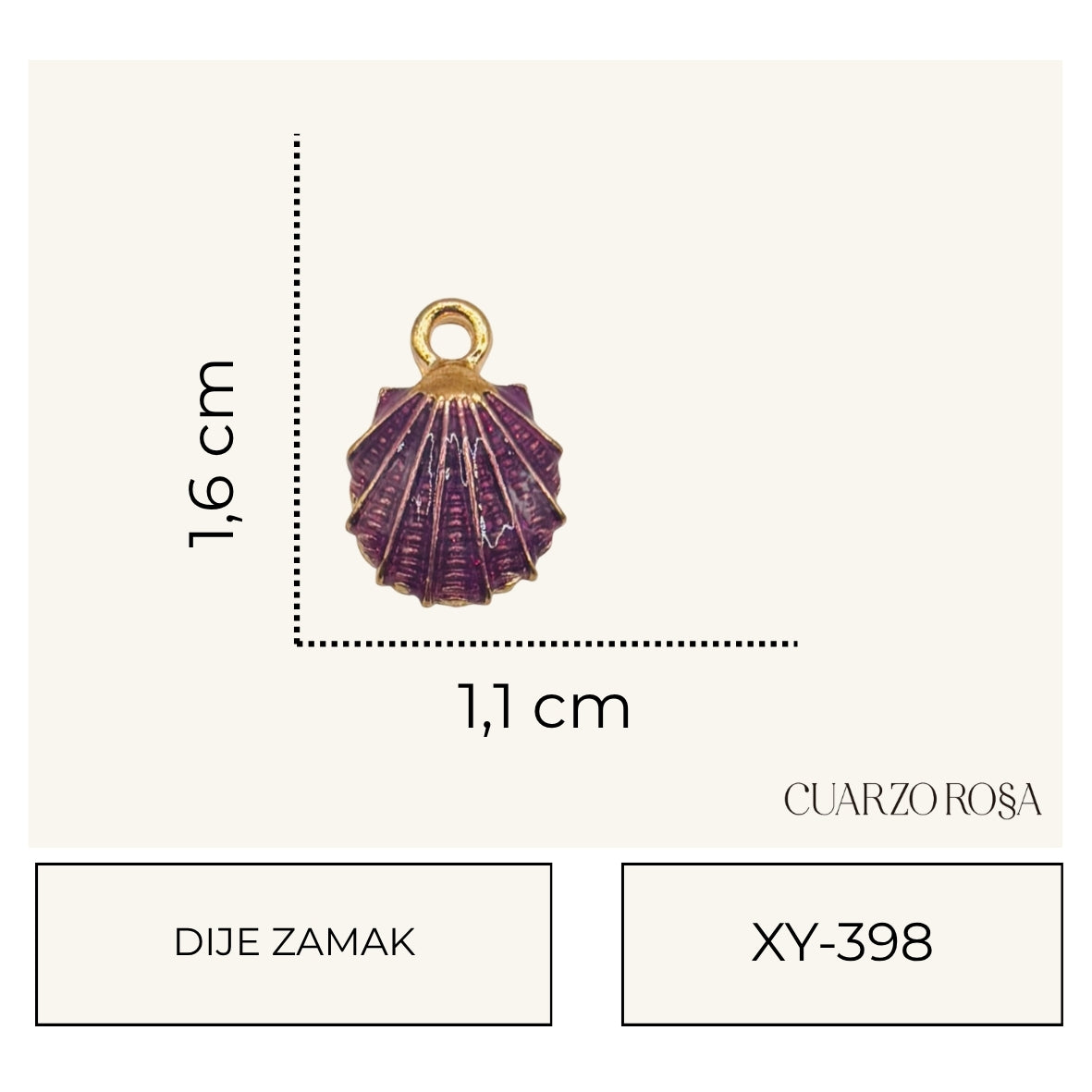 Dije Zamak Concha