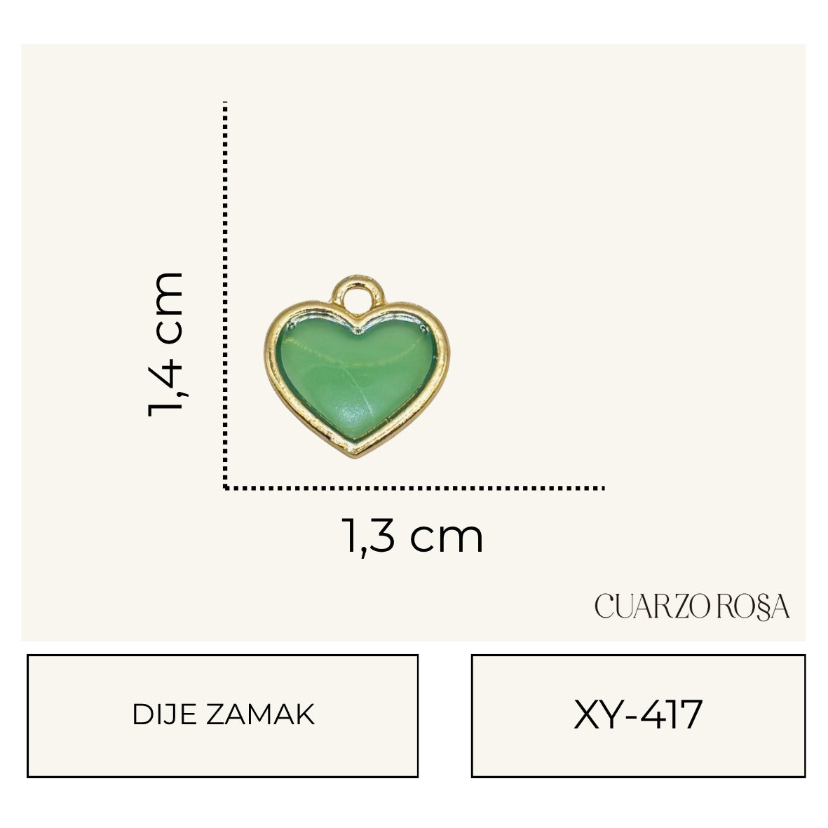 Dije Zamak Corazón