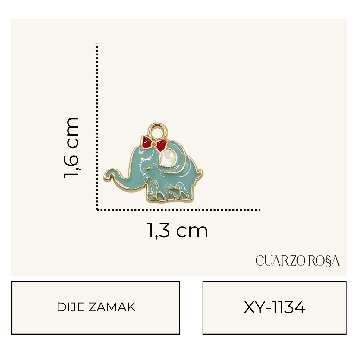 Dije Zamak Elefante