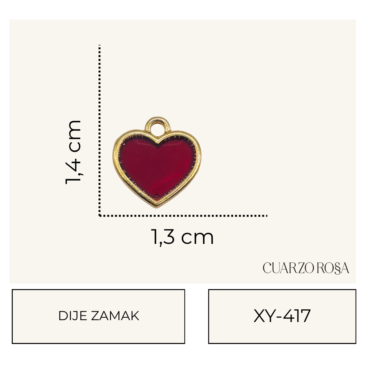 Dije Zamak Corazón