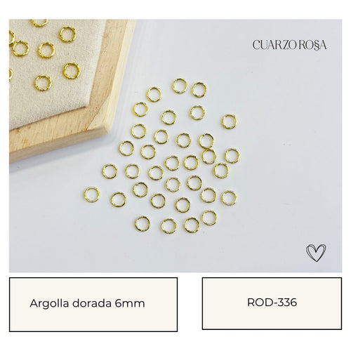 Argollas doradas