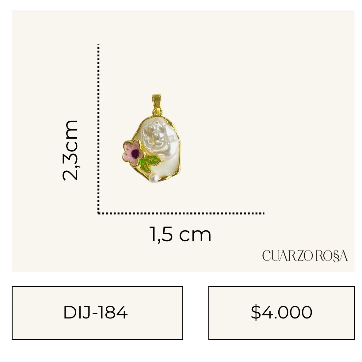 Dije floral