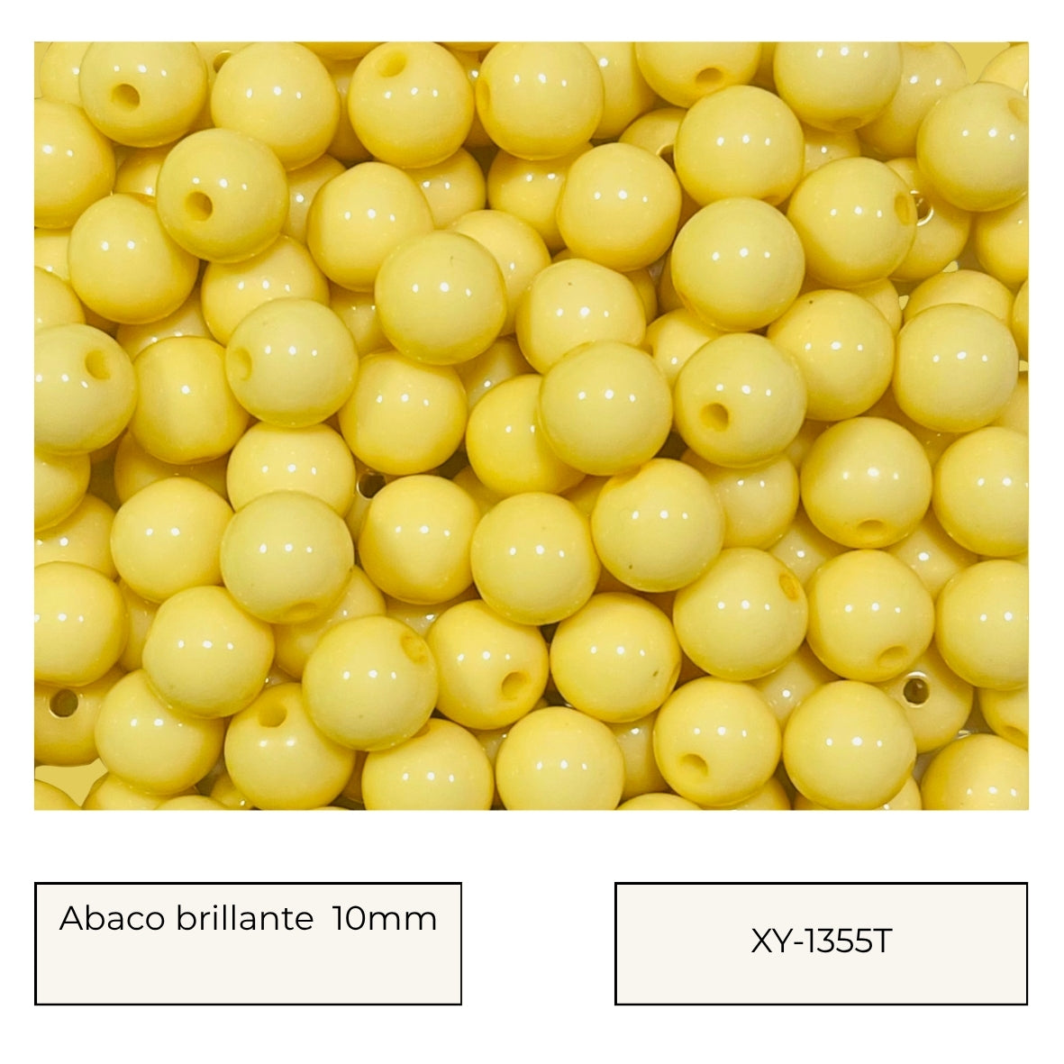 Abacos brillantes 10mm