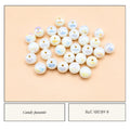 Candy Pasante Blanco Iridiscente