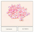 Candy Pasante Esfera Rosa Iridiscente