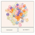 Candy Pasante Esfera Floral Iridiscente Multicolor