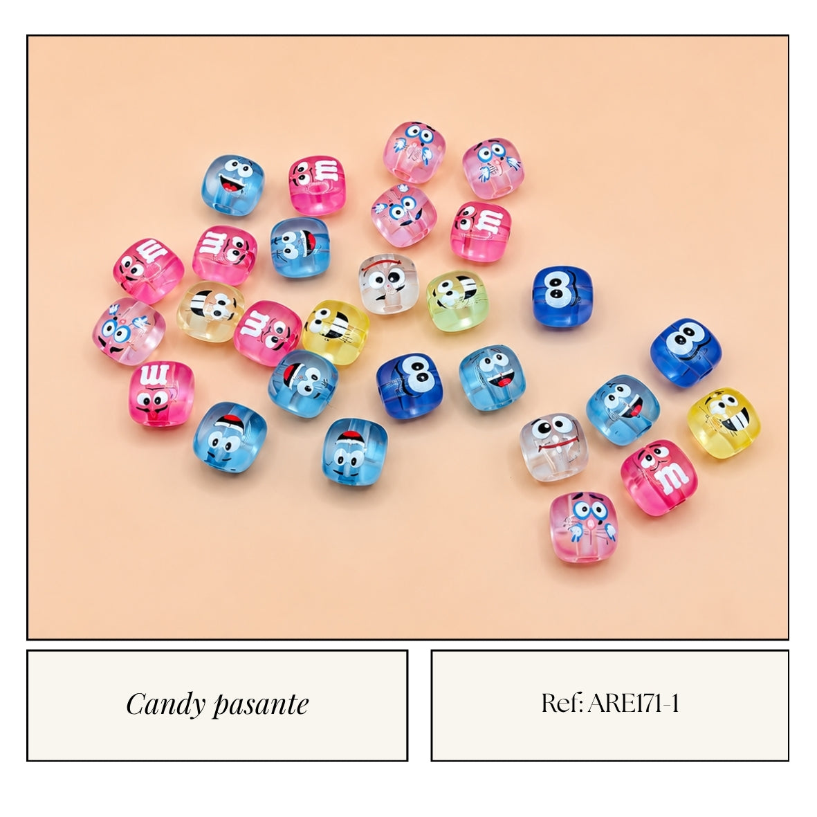 Candy Pasante Cubo M&M Multicolor