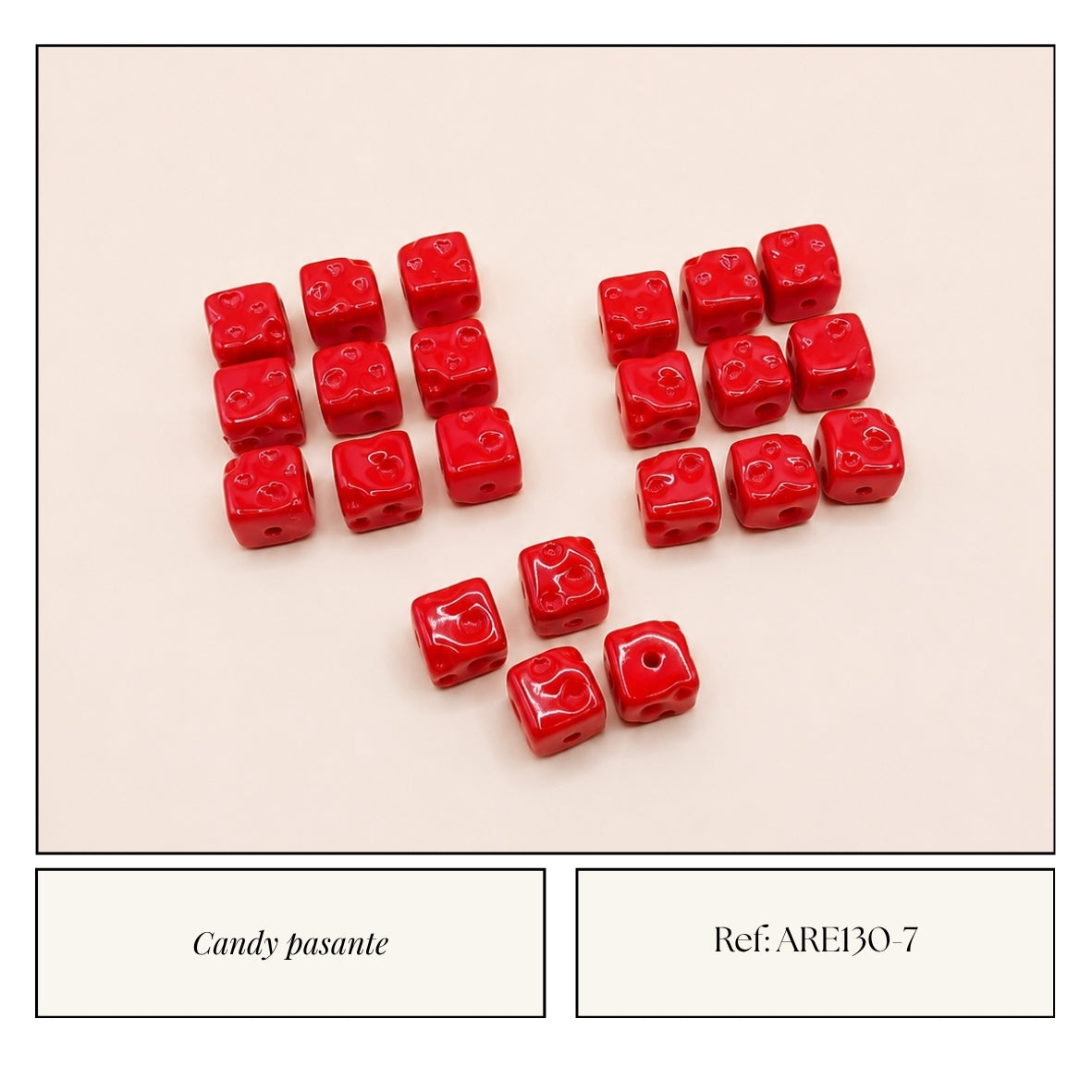 Candy Pasante Cubo Rojo