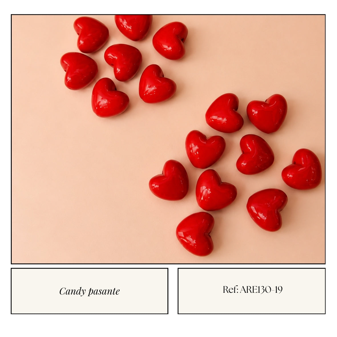 Candy Pasante Corazón Rojo