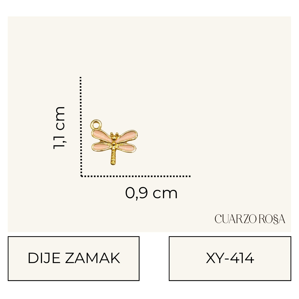 Dije Zamak Libélula XY-414