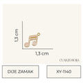Dije Zamak Nota Musical XY-1140