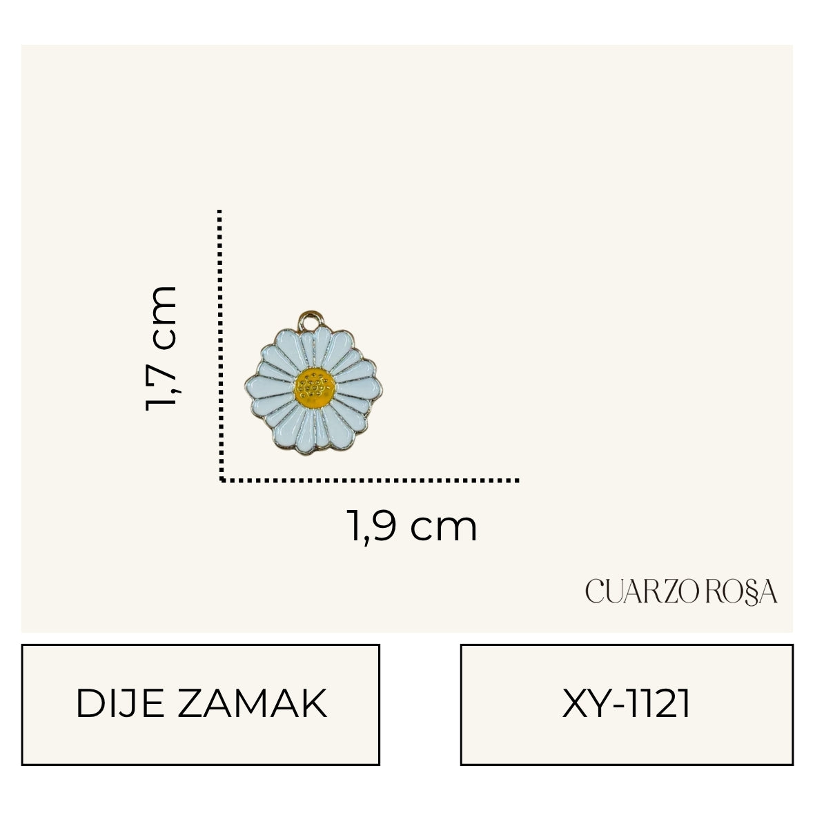 Dije Zamak Flor XY-1121