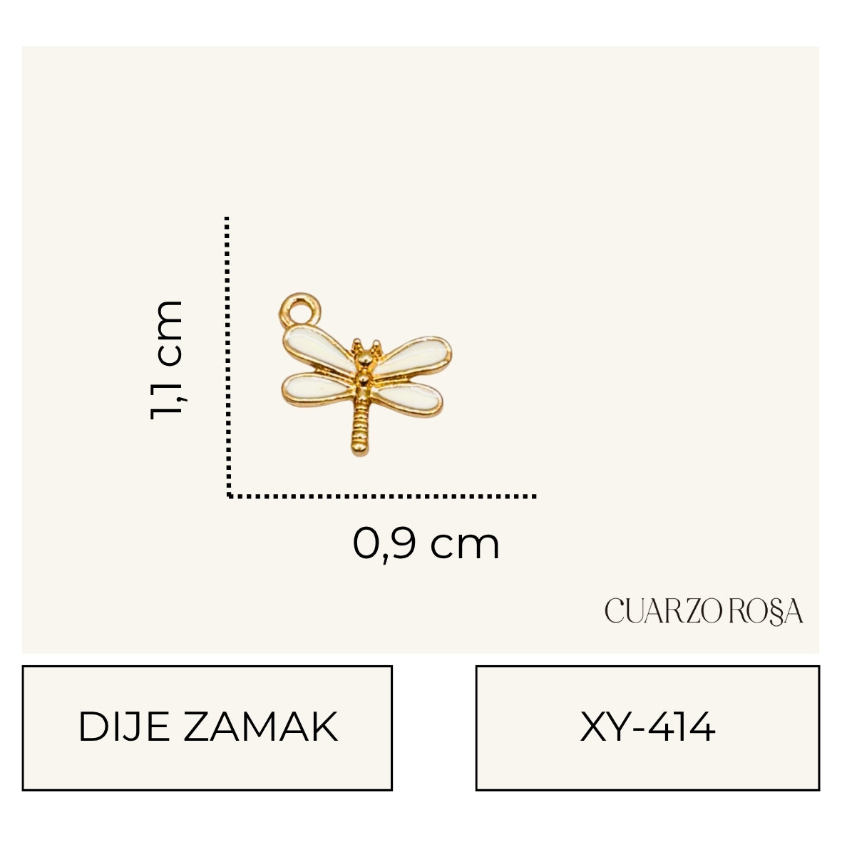 Dije Zamak Libélula XY-414