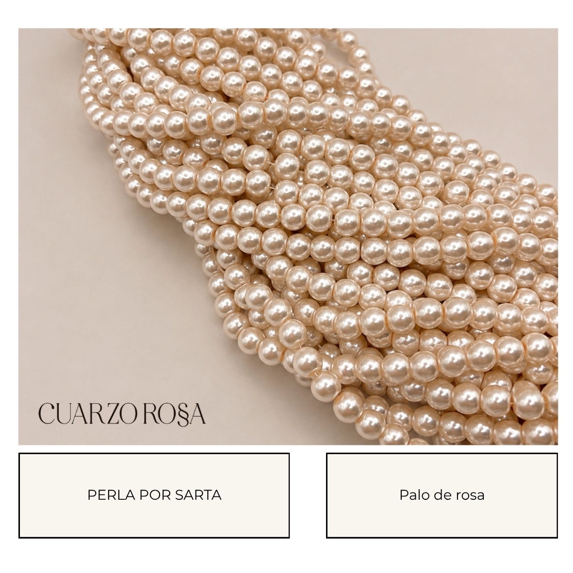 Perla por Sarta - Gris